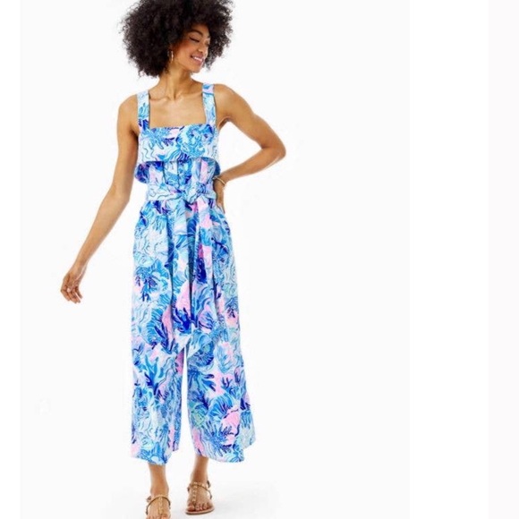 Lilly Pulitzer Pants - LILLY PULITZER TASELY JUMPSUIT 8